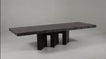 Amsterdam - Modern Grey Volcano & Eucalyptus Oak Dining Table by VIG Furniture - View 9