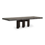 Amsterdam - Modern Grey Volcano & Eucalyptus Oak Dining Table by VIG Furniture - View 5