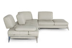 Andrea - Modern Grey Leather Sectional Sofa by VIG Furniture - View 4