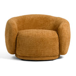 Andrew - Modern Orange Fabric Swivel Accent Chair by VIG Furniture - View 5