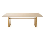 Angus - Modern Cream Ash + Gold Dining Table by VIG Furniture - View 3