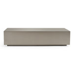 Anvil Modern Brushed Stainless Steel Rectangular Coffee Table by VIG Furniture - View 1