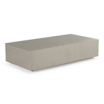 Anvil Modern Brushed Stainless Steel Rectangular Coffee Table by VIG Furniture - View 2