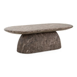 Ararat - Modern Faux Marble Concrete Coffee Table by VIG Furniture - View 2