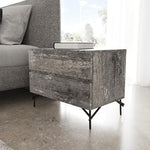Aria - Italian Modern Multi Grey EK Bedroom Set by VIG Furniture - View 3