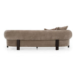 Arnaud - Modern Tan Fabric + Brown Oak Sofa by VIG Furniture - View 5