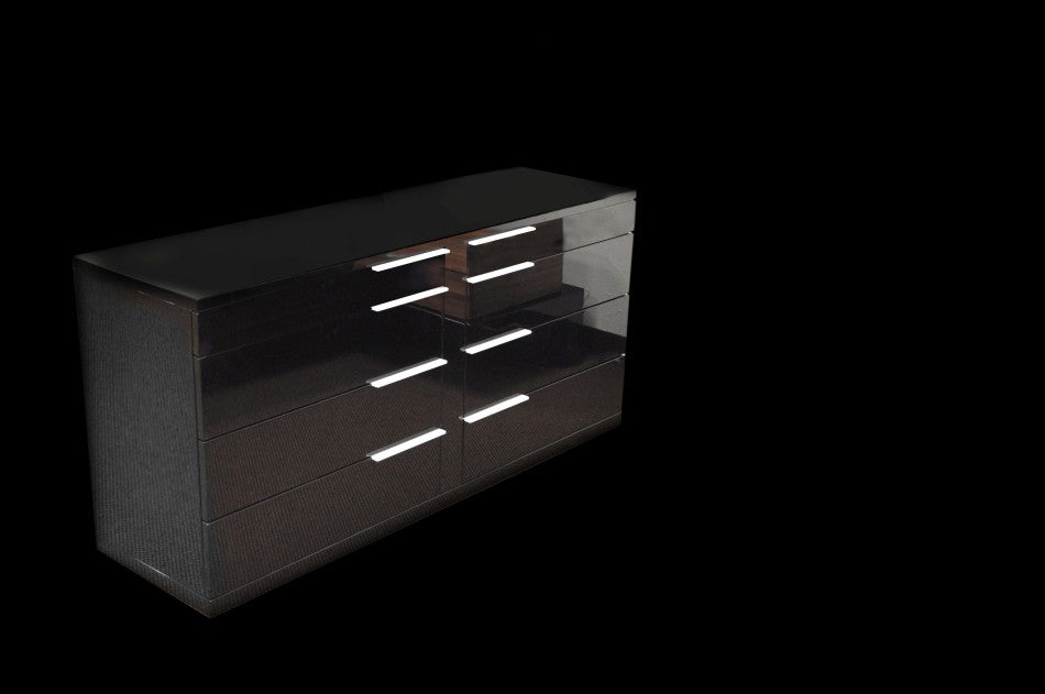 Portofino Adjustable Leatherette Bed with built-in Nightstands by VIG Furniture - View 4
