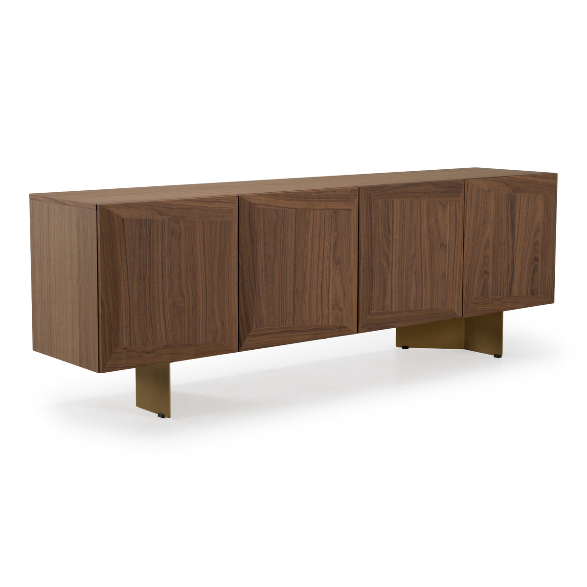 Artizan - Modern Walnut + Gold Buffet by VIG Furniture - View 2