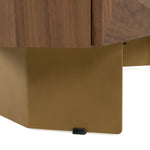 Artizan - Modern Walnut + Gold Buffet by VIG Furniture - View 7