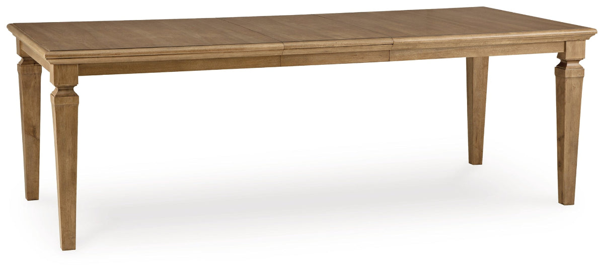 Mylarken Light Brown Rectangular Extension Dining Table | Signature Design by Ashley