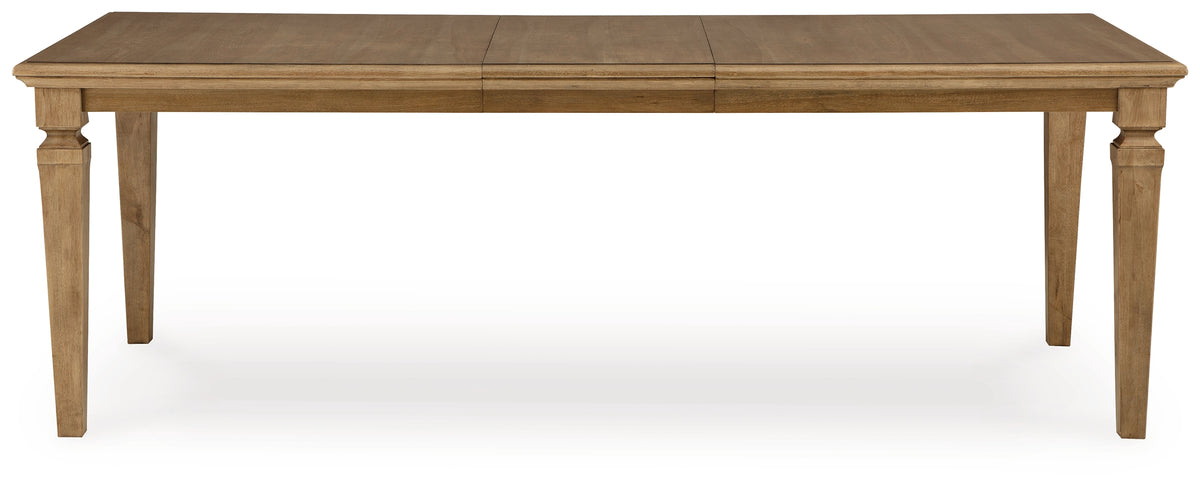 Mylarken Light Brown Rectangular Extension Dining Table | Signature Design by Ashley