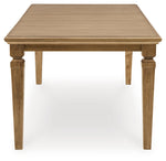 Mylarken Light Brown Rectangular Extension Dining Table | Signature Design by Ashley
