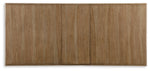 Mylarken Light Brown Rectangular Extension Dining Table | Signature Design by Ashley