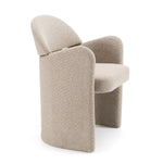 Ashley - Modern Beige Fabric + Brushed Brass Dining Chair by VIG Furniture - View 1