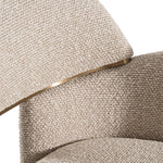 Ashley - Modern Beige Fabric + Brushed Brass Dining Chair by VIG Furniture - View 13