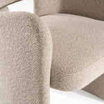 Ashley - Modern Beige Fabric + Brushed Brass Dining Chair by VIG Furniture - View 12