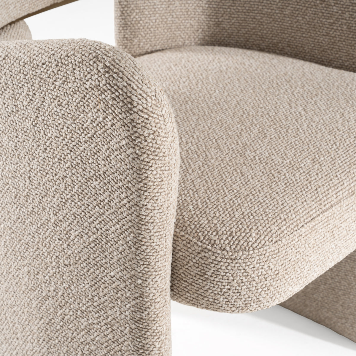 Ashley - Modern Beige Fabric + Brushed Brass Dining Chair by VIG Furniture - View 12
