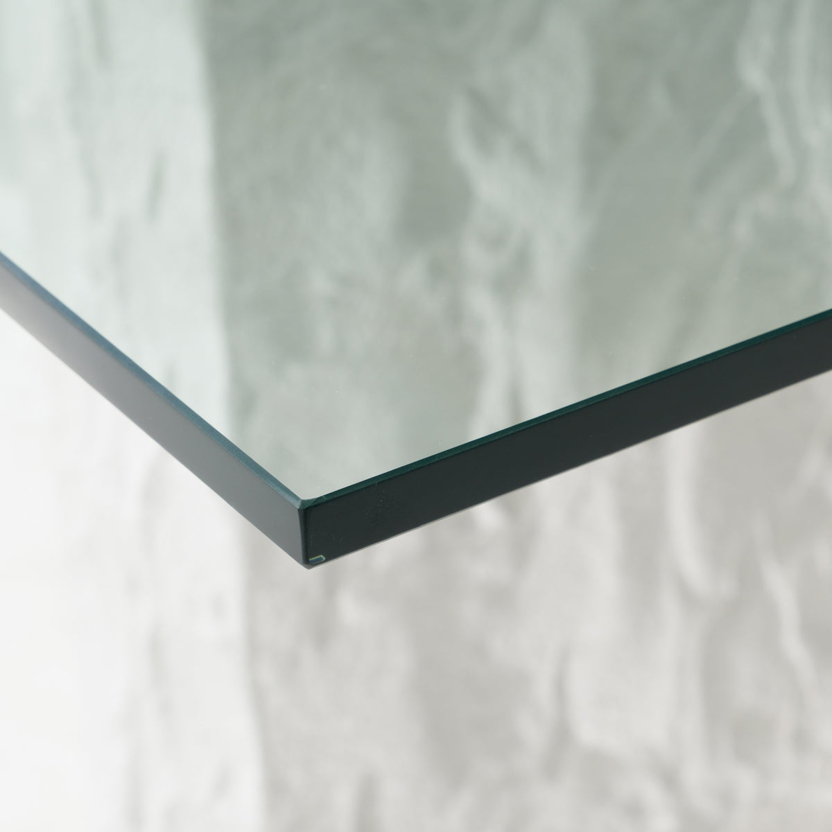 Ashley - Modern Glass + White Fiberglass Dining Table by VIG Furniture - View 5