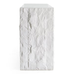 Ashley - Modern Glass + White Fiberglass Buffet by VIG Furniture - View 4