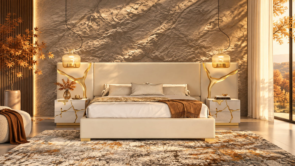 Aspen Bedroom Set by VIG