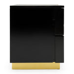 Aspen - Modern Wide Black and Gold Nightstand by VIG Furniture - View 4