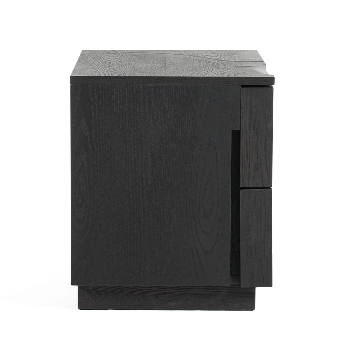 Aspen - Modern Matte Brown Ash & Silver Nightstand by VIG Furniture - View 5