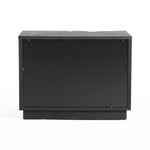 Aspen - Modern Matte Brown Ash & Silver Nightstand by VIG Furniture - View 6
