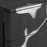 Aspen - Modern Matte Brown Ash & Silver Nightstand by VIG Furniture - View 8