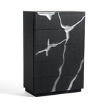 Aspen - Modern Matte Brown Ash & Silver Chest by VIG Furniture - View 2