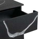 Aspen - Modern Matte Brown Ash & Silver Chest by VIG Furniture - View 9