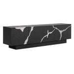 Aspen - Modern Matte Brown Ash & Silver TV Stand by VIG Furniture - View 6