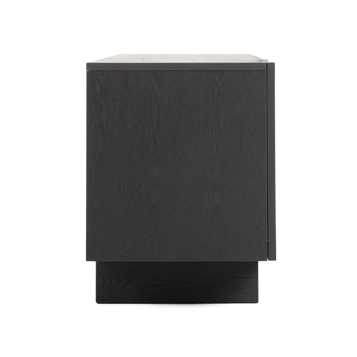 Aspen - Modern Matte Brown Ash & Silver TV Stand by VIG Furniture - View 9