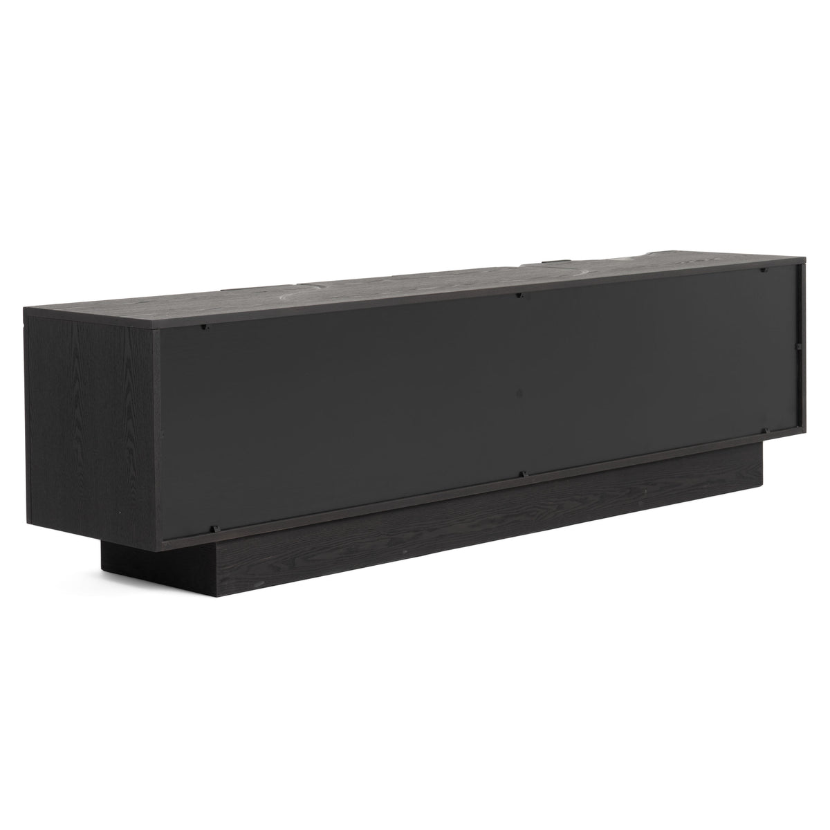 Aspen - Modern Matte Brown Ash & Silver TV Stand by VIG Furniture - View 11