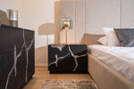 Aspen - Modern Matte Brown Ash & Silver Nightstand by VIG Furniture - View 12
