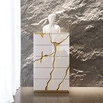 Aspen Modern White & Gold Chest by VIG Furniture - View 7