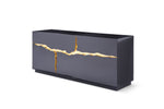 Aspen - Modern High Gloss Black & Gold Buffet by VIG Furniture - View 3