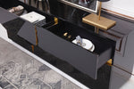 Aspen - Modern High Gloss Black & Gold Buffet by VIG Furniture - View 8