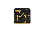 Aspen - Queen Modern Black + Gold Bed + Nightstands by VIG Furniture - View 5