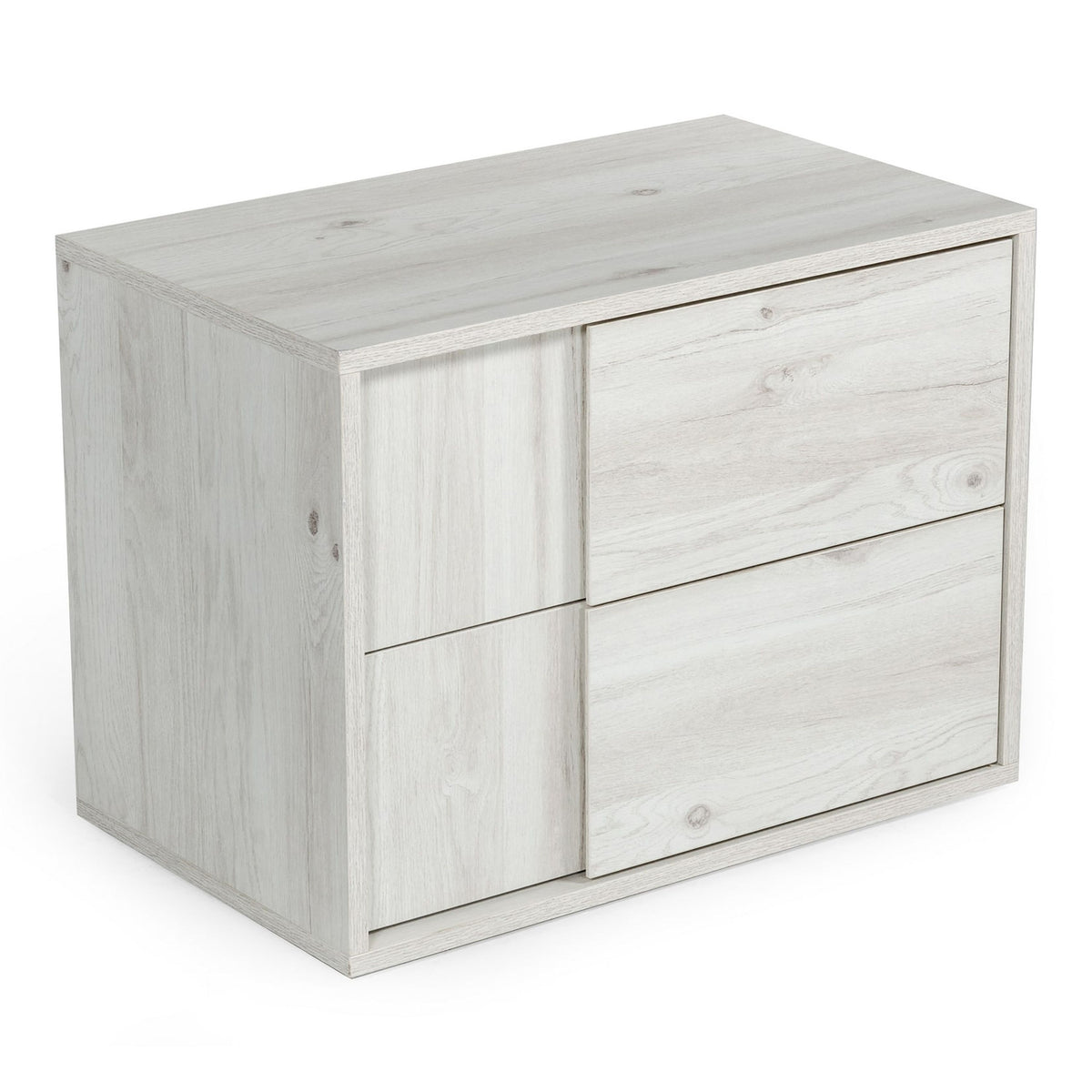 Eastern King Asus - Modern Italian White Bedroom Set