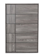 Asus - Italian Modern Elm Grey Chest by VIG Furniture - View 1