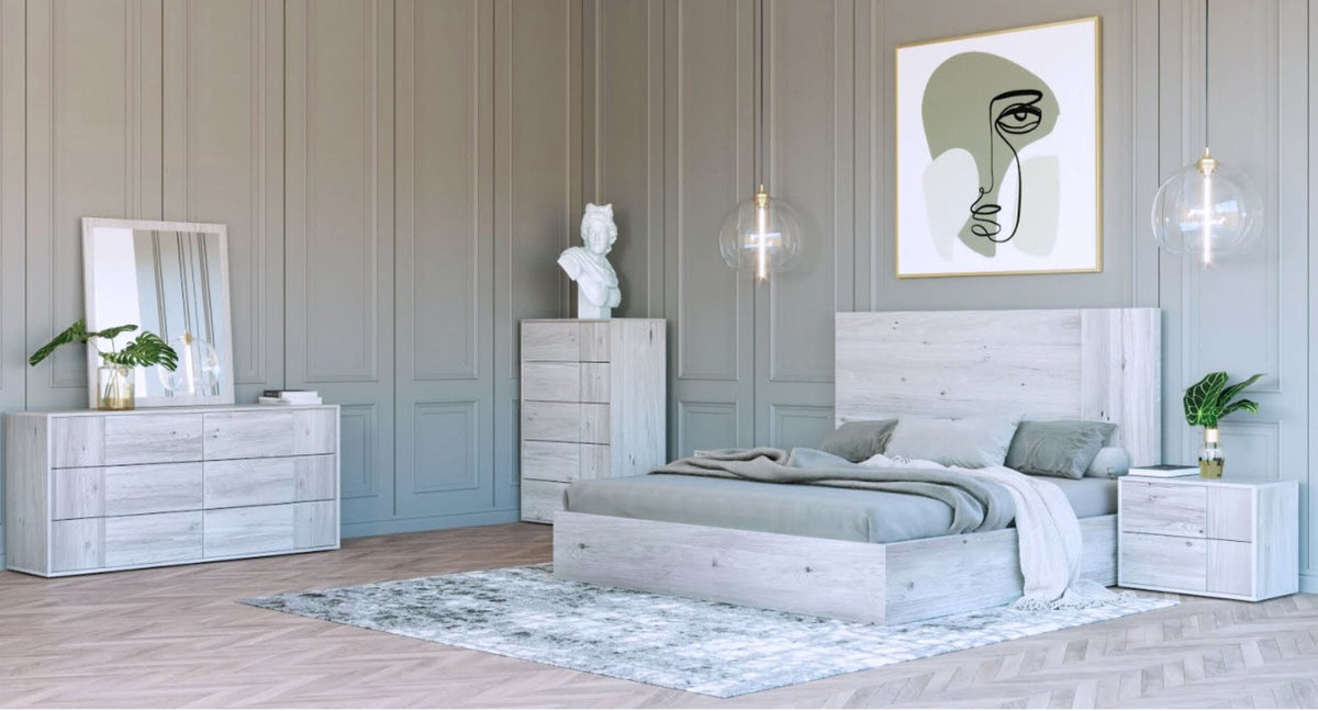Queen Asus - Modern Italian White Bed by VIG Furniture - View 1