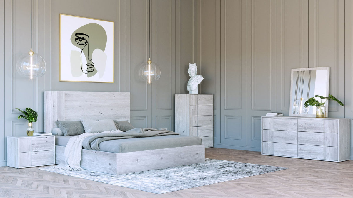 Eastern King Asus - Modern Italian White Bedroom Set by VIG Furniture - View 1