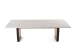 Auer - White Marble & Gold Dining Table by VIG Furniture - View 6