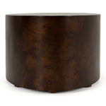 August - Modern Dark Walnut Burl Oval Coffee Table by VIG Furniture - View 6