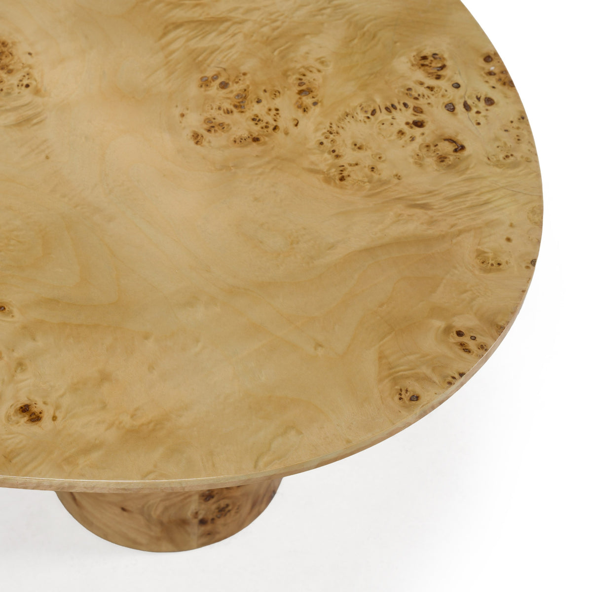 Avril - Modern Burl Freeform Coffee Table by VIG Furniture - View 4