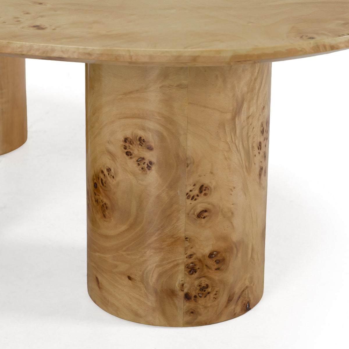 Avril - Modern Burl Freeform Coffee Table by VIG Furniture - View 5