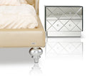 Monica Modern Champagne Leather Bed by VIG Furniture - View 18