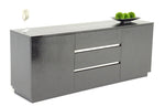 Skyline Modern Black Crocodile Lacquer Buffet by VIG Furniture - View 2