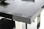 Skyline Modern Black Crocodile Lacquer Extendable Dining Table by VIG Furniture - View 3