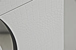 Ovidius - Modern White Crocodile Lacquer Bed by VIG Furniture - View 7